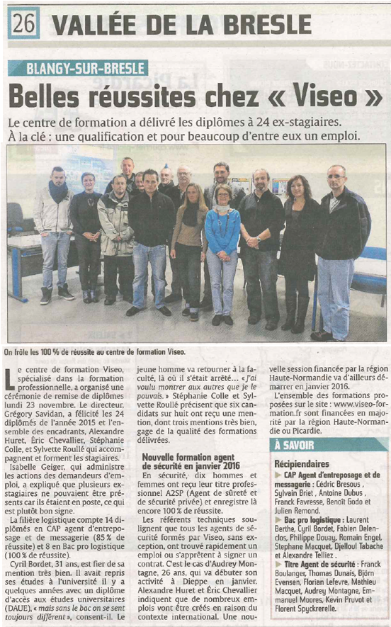 Formation courrier picard